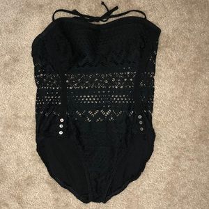 Everything but water black one piece